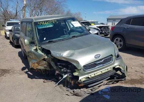 2012 Kia Soul из США, поврежденный, VIN KNDJT2A55C7386248